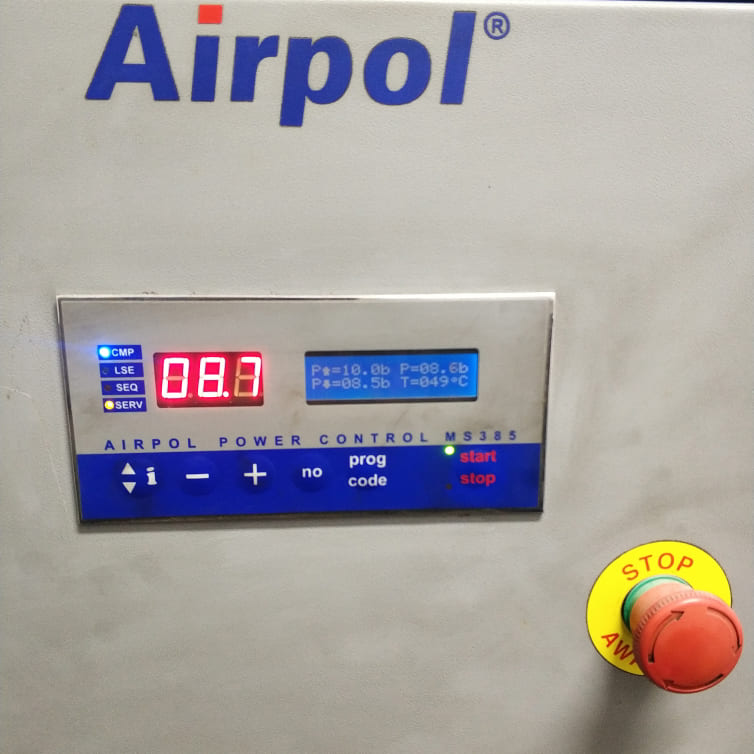 Панель управления компрессора AIRPOL